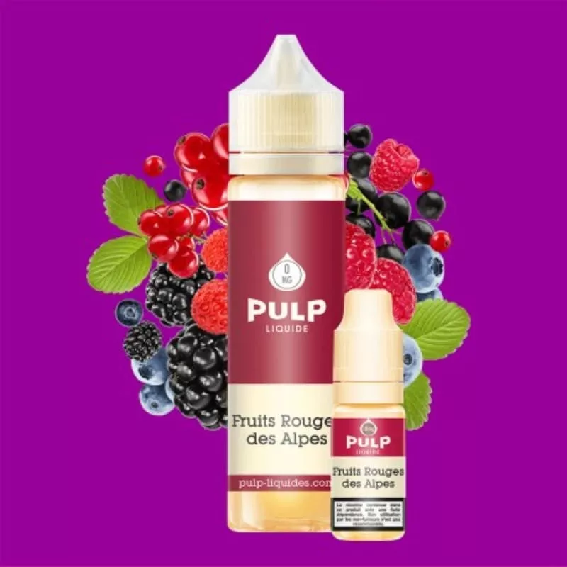 E-liquide Fruits rouges des Alpes - Pulp