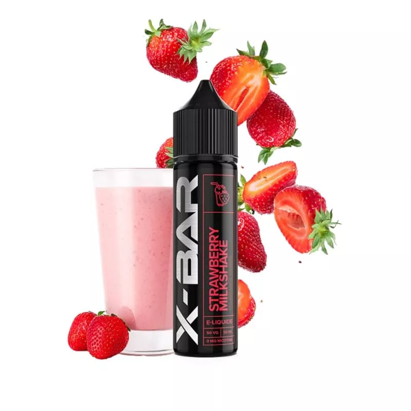 E-liquide Strawberry Milkshake - X-Bar