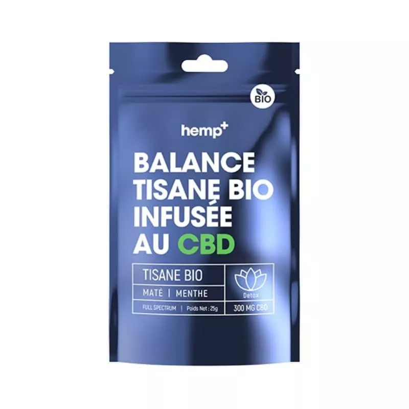 BALANCE Tisane Bio infusée au CBD