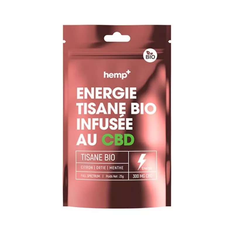 ENERGIE Tisane Bio infusée au CBD