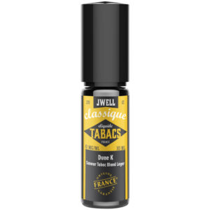eliquide Jwell Classic Dune K tabac blong léger 10ml