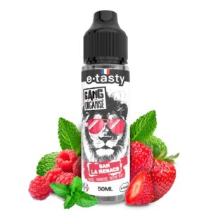 E-liquide e.tasty gang organise�? Sam la Menace - Fraise, framboise, menthe verte