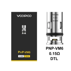 Resistance Voopoo PNP VM6 0,15 Ohm