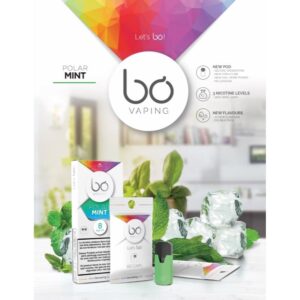 bo caps bo vaping sans nicotine polar mint