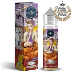 eliquide Curieux Hexagone Lille Gaufre caramel pécan 50ml