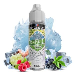 eliquide e.tasty Bankiz extra frais Siko Citron caviar Fruits de bois 50ml