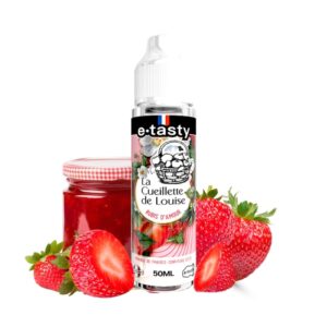 eliquide la cueillette de louise - e.tasty - rubis d'amour - confiture de fraise
