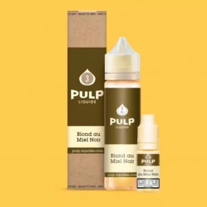 eliquide pulp pack 60 ml blond miel noir