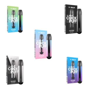 x-bar kit solo click & puff all colours