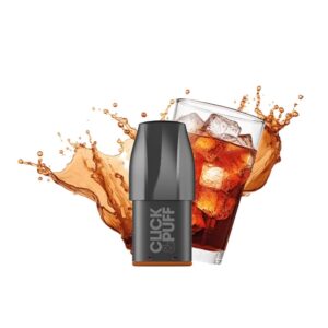 xbar pod click & puff sans nicotine fizzy cola