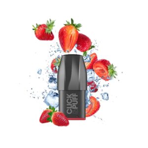 Pod Fraise glacée - Click & Puff X-Bar