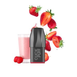 Pod Milkshake Fraise - Click & Puff X-Bar