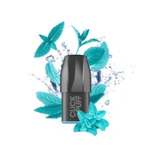 xbar pod click & puff sans nicotine super menthol