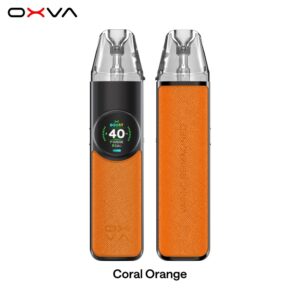 Kit Pod Nexlim OXVA Coral Orange front and back