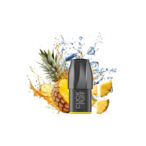 xbar pod click & puff sans nicotine ananas glacé