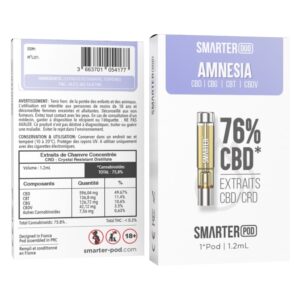 Pods Smarter Duo CBD CRD Amnesia details