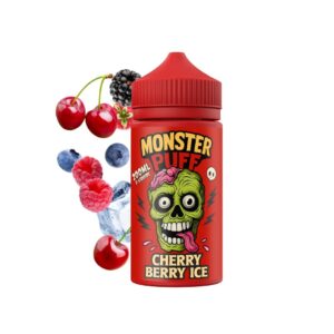 E-liquide Monster puff 200ml Cherry Berry Ice