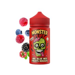 E-liquide Monster puff 200ml Mr Blue Mix Fruits Rouges