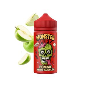 E-liquide Monster puff 200ml Pomme verte acidulée
