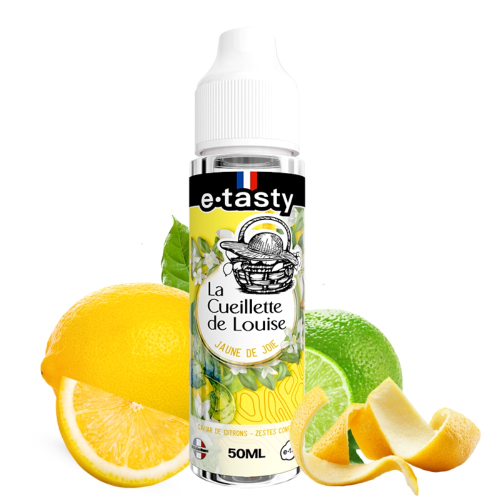eliquide la cueillette de louise - e.tasty - Jaune de joie- Caviar de citrons, zestes confits