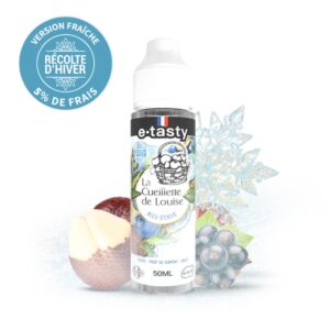 eliquide la cueillette de louise - e.tasty - bleu d'envie Hiver - cassis, fruit du serpent, frais
