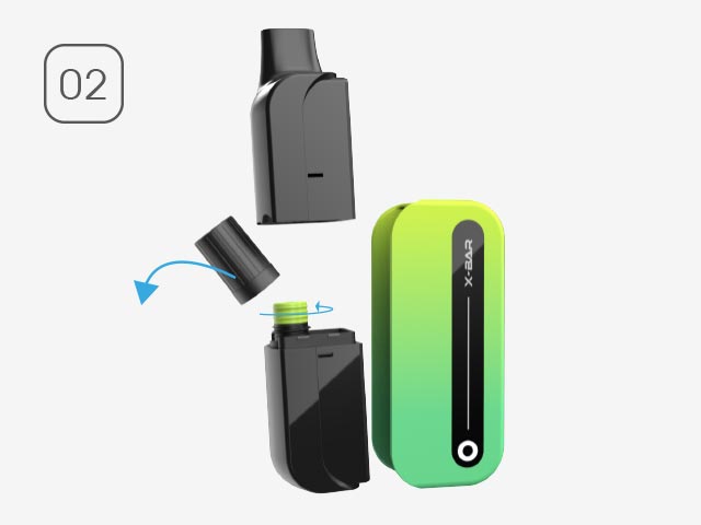 CUBX X-Bar remove cap