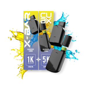 Pods CUB-X - Bosbes Citroen - X-Bar - 10 mg
