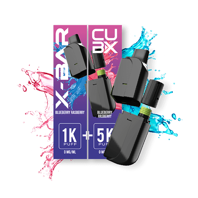 Pods CUB-X - Blueberry Raspberry - X-Bar