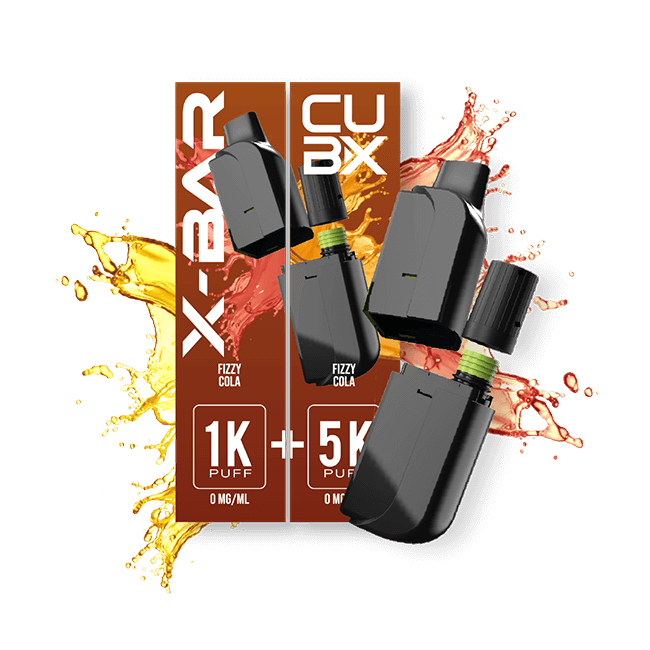 Pods CUB-X - Fizzy Cola - X-Bar