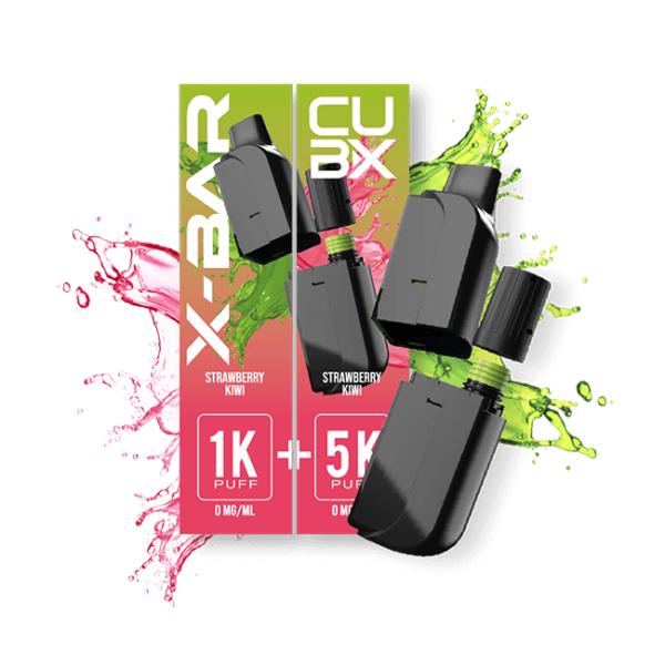 Pods CUB-X - Aardbei Kiwi - X-Bar