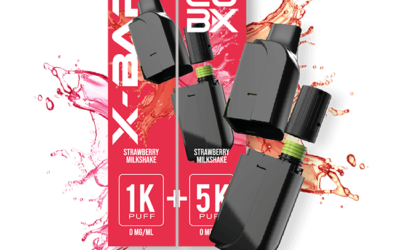 Pods CUB-X - Milkshake aardbei - X-Bar