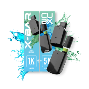 CUB-X Pods - Super Menthol - X-Bar