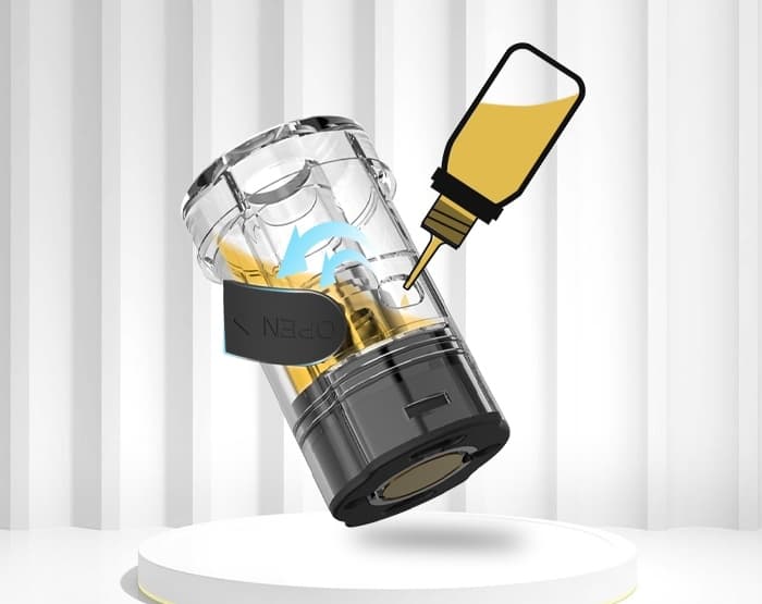 Hookah Air e-liquid filling cartridge