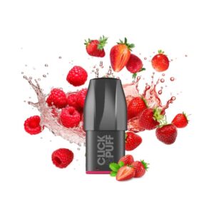 Strawberry Raspberry Pod - Click & Puff X-Bar - 0mg