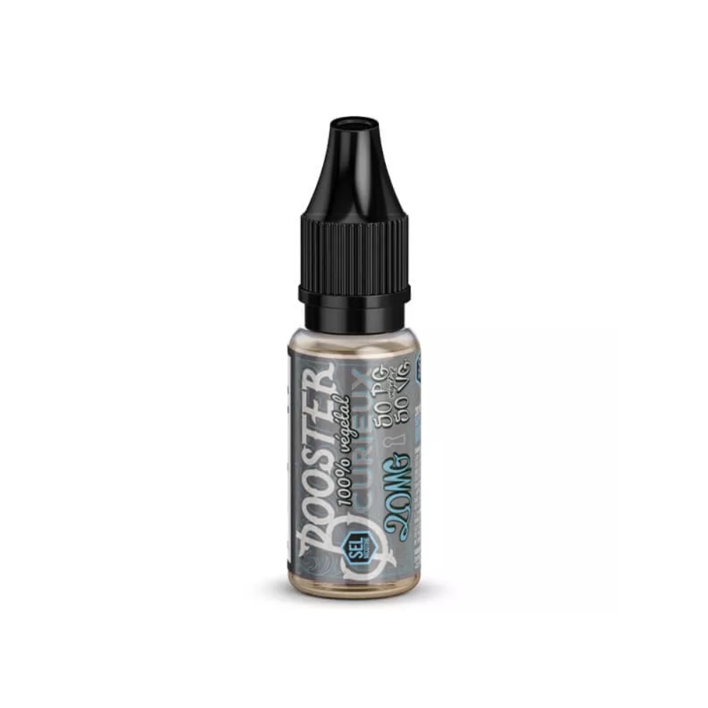 booster sel de nicotine végétal 20mg Curieux