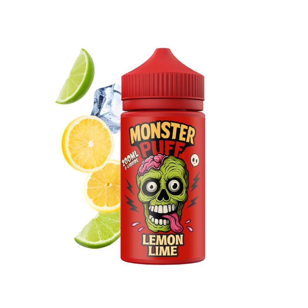 E-liquide Monster puff 200ml Lemon Lime