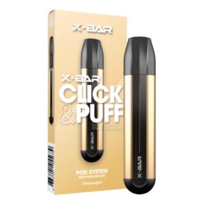 x-bar kit solo click & puff Champagne